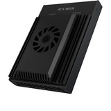 ICY BOX IB-2912MCL-C31 bk externe behuizing Zwart