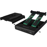 ICY BOX IB-2912MCL-C31 bk externe behuizing Zwart