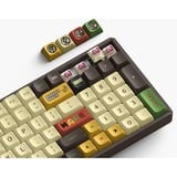 Iqunix F97 Happy Ape Wireless Mechanical Keyboard Bruin, US lay-out (QWERTY), Gateron Brown, 96%, RGB leds, Hot-swappable, PBT, 2.4GHz | Bluetooth 5.1 | USB-C