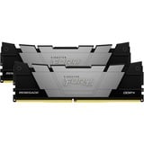 Kingston FURY Renegade 32 GB DDR4-3600 (2x 16 GB) werkgeheugen Zwart, KF436C16RB12K2/32, XMP 2.0