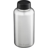 Klean Kanteen Wide met Loop Cap drinkfles Geborsteld rvs, 1900 ml