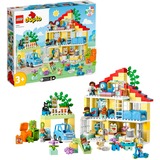 LEGO DUPLO 3-in-1-Familiehuis Constructiespeelgoed 