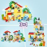 LEGO DUPLO 3-in-1-Familiehuis Constructiespeelgoed 