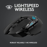 Logitech G502 LIGHTSPEED draadloze gaming muis Zwart, 100 - 25.600 dpi