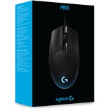 Logitech G PRO HERO Gaming mouse Zwart, 100 - 25.600 dpi