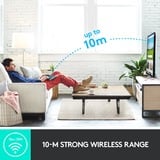 Logitech K400 Plus toetsenbord Antraciet, EU lay-out (QWERTY)