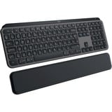 Logitech MX Keys S Plus Advanced Wireless Illuminated Keyboard Zwart, US-International lay-out (QWERTY), 100%