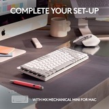 Logitech MX Master 3S voor Mac business muis Lichtgrijs, 200 tot 8000 dpi, Bluetooth Low Energy