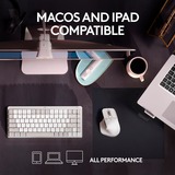 Logitech MX Master 3S voor Mac business muis Lichtgrijs, 200 tot 8000 dpi, Bluetooth Low Energy