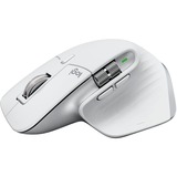 Logitech MX Master 3S voor Mac muis Lichtgrijs, 200 - 8000 dpi, Bluetooth Low Energy