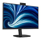 Philips 27B2N3500JH/00 27" monitor Zwart, HDMI, DisplayPort, USB-C, Webcam, 120 Hz