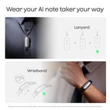 Plaud NotePin S dicteerapparaat Zwart, 64 GB, Bluetooth 5.2 / BLE (Bluetooth Low Energy) / Wi-Fi