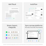 Plaud NotePin S dicteerapparaat Zwart, 64 GB, Bluetooth 5.2 / BLE (Bluetooth Low Energy) / Wi-Fi