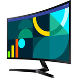 SAMSUNG S27D366GAU Essential S3 S36GD 27" Curved monitor Zwart, 100 Hz | HDMI | VGA