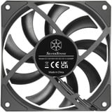 SilverStone Air Slimmer 120 case fan Zwart/transparant, 4-pins PWM fan-connector