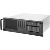 SilverStone RM41-H08 rack behuizing Zwart | 2x USB-A 3.2 (5 Gbit/s)