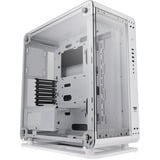 Thermaltake Core P6 Tempered Glass Snow midi tower behuizing Wit | 4x USB-A | 1x USB-C | Window