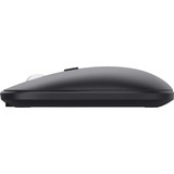 Trust Lyra Multi-Device Wireless Keyboard & Mouse, desktopset Zwart, US lay-out, Scissor switches, 800 - 1.600 dpi, 2,4 GHz USB, Bluetooth, 65%