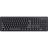 Trust Ody II Silent Wireless Keyboard, toetsenbord Zwart, EU lay-out (QWERTY), Membraan