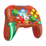 Turtle Beach Rematch draadloze gamingcontroller – Mario Bricks Rood/groen, Nintendo Switch, Nintendo Switch Lite, Nintendo Switch - OLED-model, Nintendo Switch 2