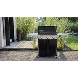 Weber Genesis E-335W gasbarbecue Zwart, 3 branders, 2 Boost-branders, Sear Zone, Propaan