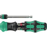 Wera Kraftform Kompakt 20 RA-R, 6‑delig bitset Zwart/groen