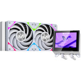 XYZ PC Gear Hydroview AIO 240 waterkoeling Wit, ARGB, PWM