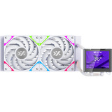 XYZ PC Gear Hydroview AIO 240 waterkoeling Wit, ARGB, PWM