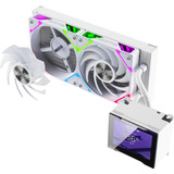 XYZ PC Gear Hydroview AIO 240 waterkoeling Wit, ARGB, PWM