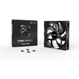 be quiet! Pure Wings 3 PWM case fan Zwart, 140 x 140 x 25 mm