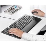 3DConnexion Keyboard Pro with Numpad, toetsenbord Zwart, US lay-out, Scissor switches