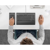 3DConnexion Keyboard Pro with Numpad, toetsenbord Zwart, US lay-out, Scissor