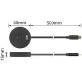 ACT Connectivity M.2 NVMe/PCIe SSD dockingstation, USB-C 3.2 Gen2 Zwart