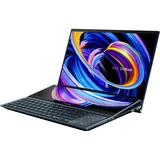 ASUS Zenbook Pro Duo 15 OLED UX582LR-H2002R, 15.6" laptop blauw, 1 TB SSD, GeForce RTX 3070, Wifi 6, BT, Touch, Windows 10 Pro