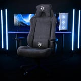 Arozzi Vernazza XL Soft Fabric Dark Grey gamestoel Donkergrijs