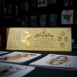  Back to the Future: Biff Tannen Museum Entrance 24k Gold Plated Ticket Replica decoratie Goud