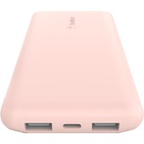 Belkin BOOSTCHARGE 3-poorts 10.000 mAh powerbank Roségoud