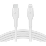 Belkin BOOSTCHARGE Flex USB-C-kabel met Lightning-connector Wit, 2 m