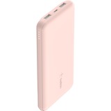 Belkin BoostCharge 3-poorts 10.000 mAh - 15 W powerbank Roségoud