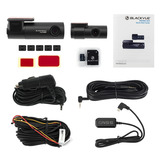 BlackVue DashCam DR590X-2CH plus 128GB Zwart, Full HD 1080p | Wi-Fi | Parkeermodus | Sony STARVIS sensor | 139° kijkhoek