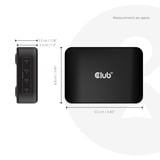 Club 3D Reislader 240 Watt GaN-technologie Zwart, USB-C, PPS + PD 3.1