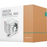 DeepCool AK620 DIGITAL RGB CPU-koeler Wit
