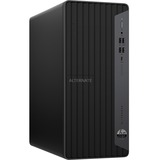 HP EliteDesk 800 G8 Tower-pc (2V6G1EA) pc-systeem Zwart, 16 GB, WiFi 6, BT, Win 10 Pro