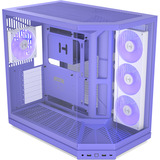 HYTE HYTE Y50 Taro Milk midi tower behuizing Paars | 2x USB-A | 1x USB-C | RGB | Window