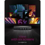 ICY BOX IB-DK7401-CU31 17-in-1 dockingstation Zwart