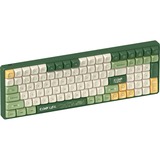 Iqunix F97 Camping Wireless Mechanical Keyboard Groen, US lay-out (QWERTY), IQUNIX Moonstone Turbo, 96%, RGB leds, Hot-swappable, PBT, 2.4GHz | Bluetooth 5.1 | USB-C