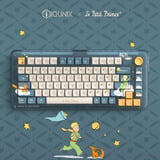 Iqunix ZX75 Sky Encounter Wireless Mechanical Keyboard Blauw, US lay-out (QWERTY), IQUNIX Little Prince, 75%, RGB leds, Hot-swappable, Double-shot PBT, 2.4GHz | Bluetooth 5.1 | USB-C