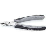 KNIPEX Electronic Super Knips ESD 78 03 125 ESD elektronica-tang Grijs
