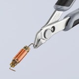 KNIPEX Electronic Super Knips ESD 78 03 125 ESD elektronica-tang Grijs