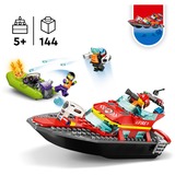 LEGO City - Reddingsboot Brand Constructiespeelgoed 60373